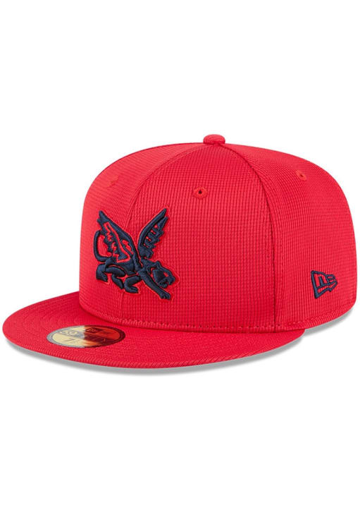 Texas Rangers Mens 2025 City Connect Batting Practice 59FIFTY Red