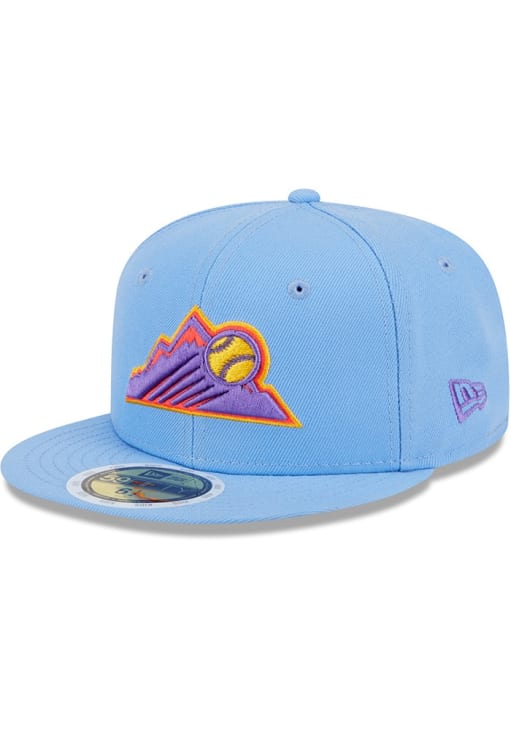 Colorado Rockies 2025 City Connect Official JR 59FIFTY LIGHT BLUE