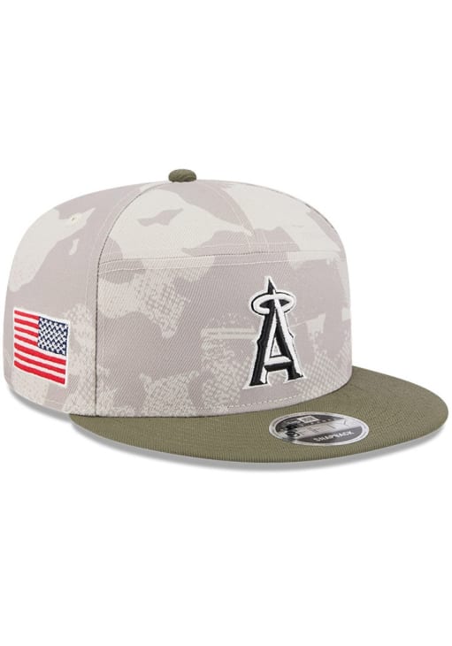 Los Angeles Angels New Era TAN MLB25 AFD 950 SPLT Snapback Hat
