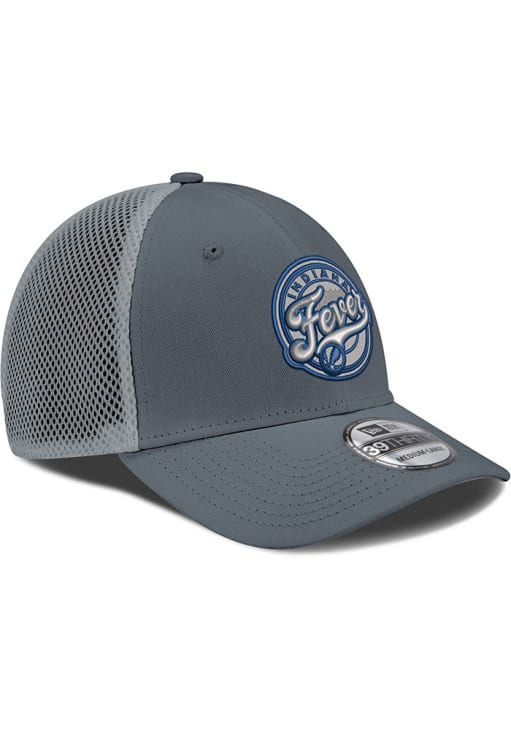 Indiana Fever Mens Neo 39THIRTY GRAPHITE New Era Flex Hat - 59035638