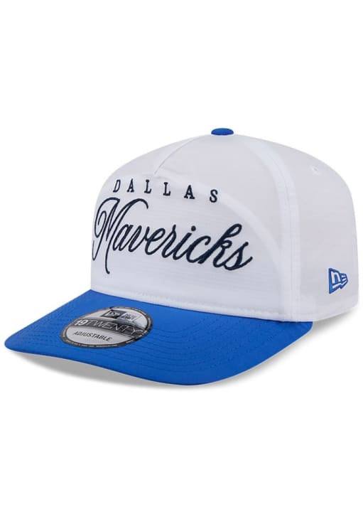 New Era Dallas Mavericks White 2025 NBA Draft Golfer New Era Dallas Mavericks White 2025 NBA Draft Golfer