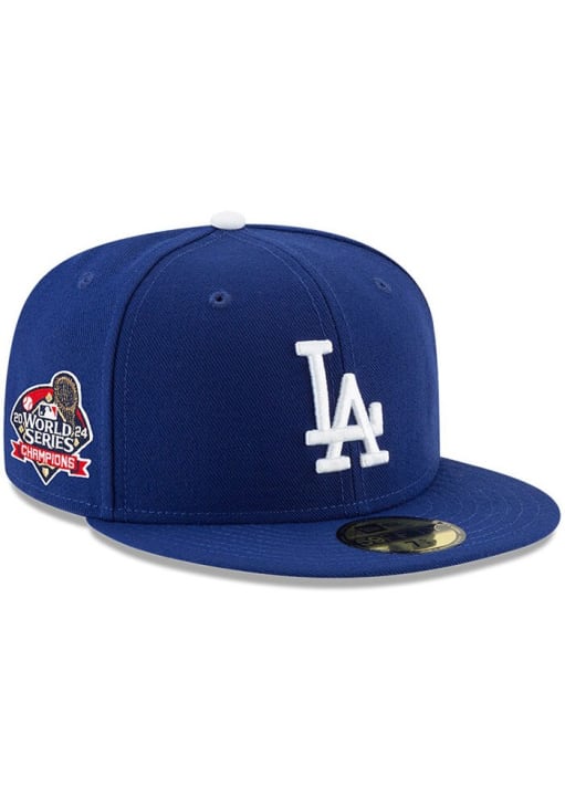 Los Angeles Dodgers Mens 2024 World Series Champions Side Patch AC