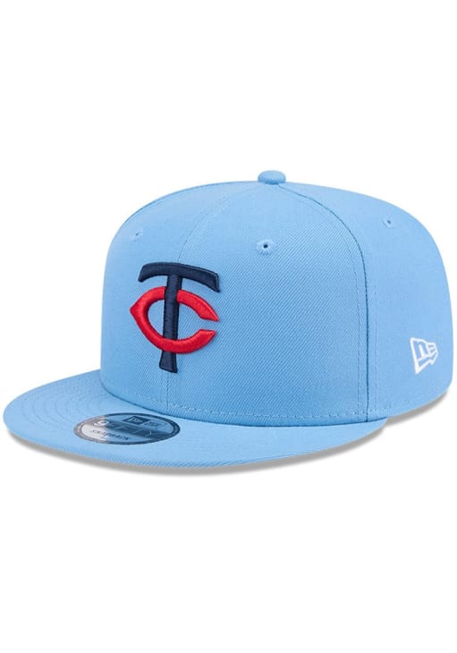 Minnesota Twins New Era LIGHT BLUE Evergreen 9FIFTY Snapback Hat