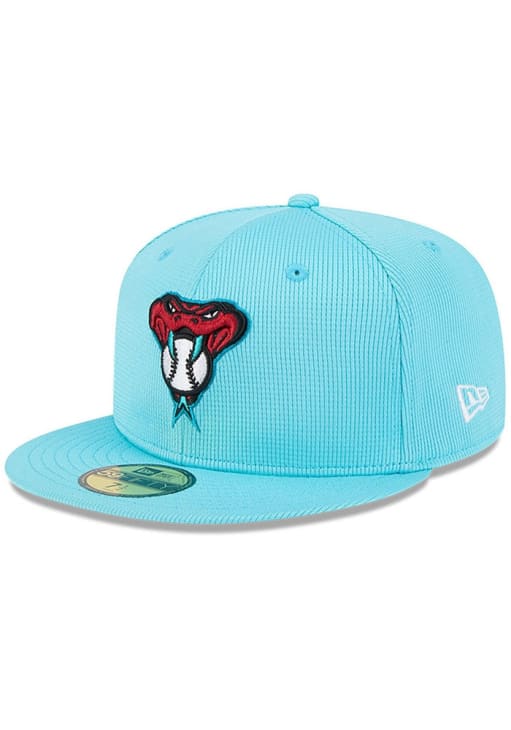 Arizona Diamondbacks Mens 2025 Spring Training 59FIFTY TEAL New