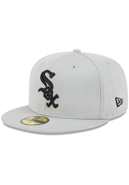 Chicago White Sox Mens 2025 Spring Training 59FIFTY GREY New Era