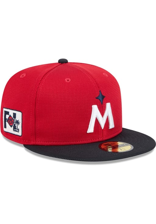 Minnesota Twins Mens 2025 Spring Training 59FIFTY Red New Era
