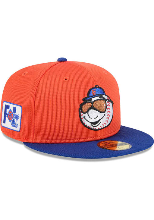New York Mets Mens 2025 Spring Training 59FIFTY ORANGE New Era