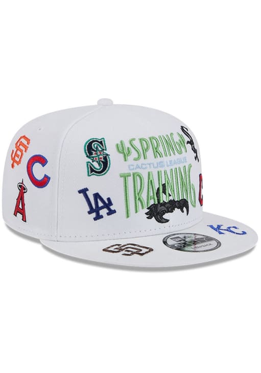 NAPTIME CAP 総柄 ホワイト Arizona Diamondbacks New Era White 2025 Spring Training Fanwear