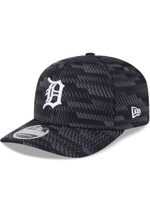 New Era Detroit Tigers BLACK 2025 Clubhouse Alt Stretch 9SEVENTY