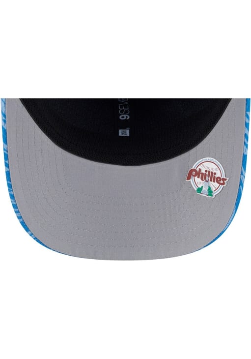 ボーラー / 帽子 / CHALK STRIPED CAP New Era Philadelphia Phillies LIGHT BLUE 2025 Clubhouse Alt