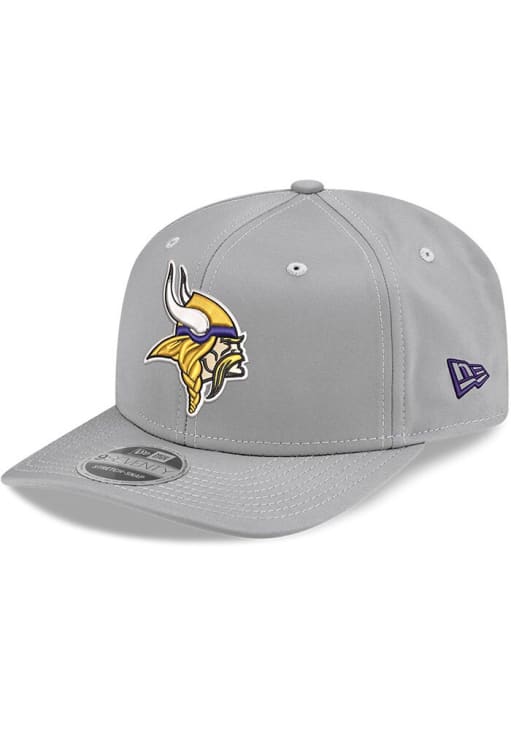 New Era Minnesota Vikings GREY Stretch 9SEVENTY Adjustable Hat
