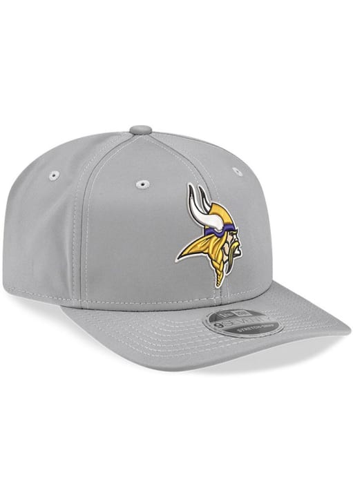 New Era Minnesota Vikings GREY Stretch 9SEVENTY Adjustable Hat