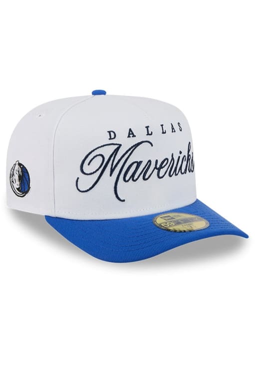 Dallas Mavericks Mens 2025 NBA Draft A Frame 59FIFTY White New Era