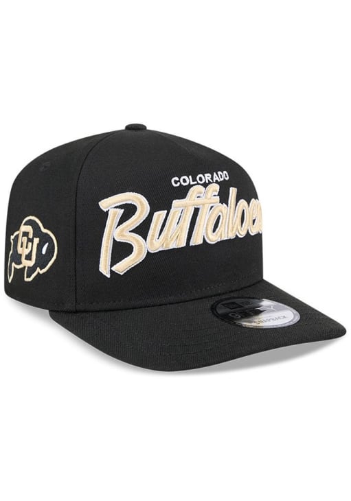 Colorado Buffaloes New Era BLACK A-Frame 9FIFTY Snapback Hat