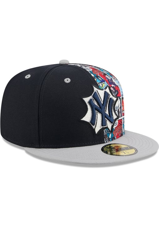 New York Yankees Mens 2025 Diamond Hero Collection 59FIFTY NAVY