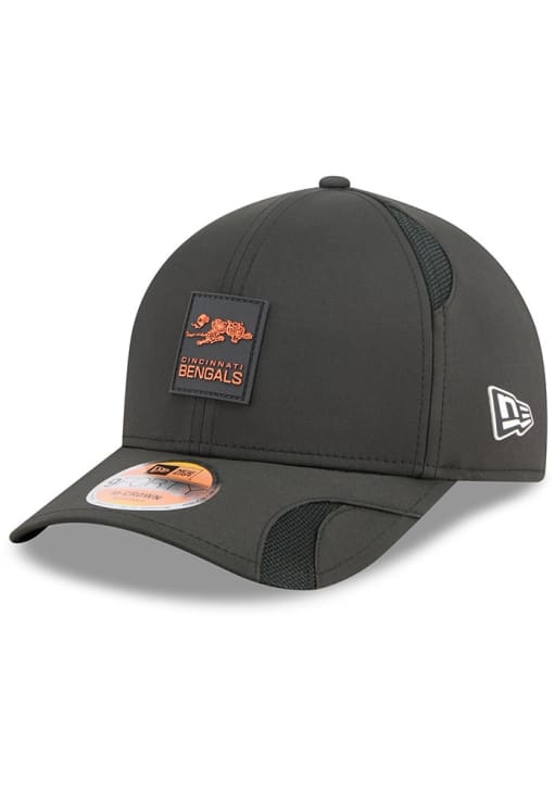 New Era Cincinnati Bengals BLACK 2025 NFL Sideline 9FORTY M Crown