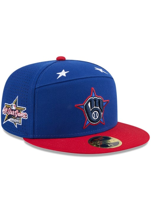 Milwaukee Brewers Mens 2025 All Star Game Workout Split Panel