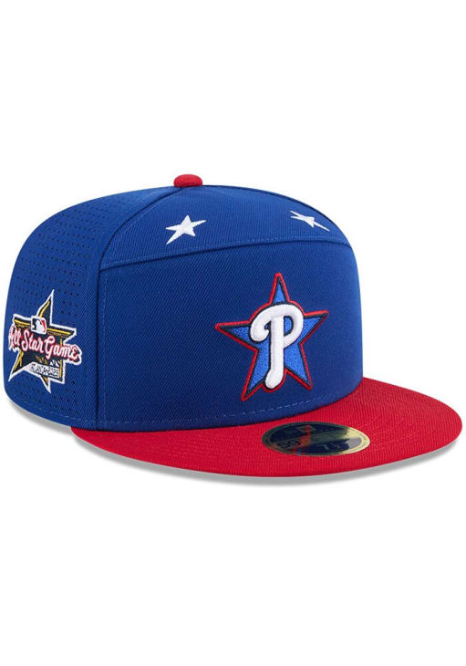 Philadelphia Phillies Mens 2025 All Star Game Workout Split Panel