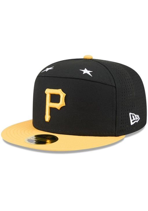 Casquette New Era 59Fifty Pittsburgh Pirates Classic - Noir/Jaune, Taille 7 1/4, MLB