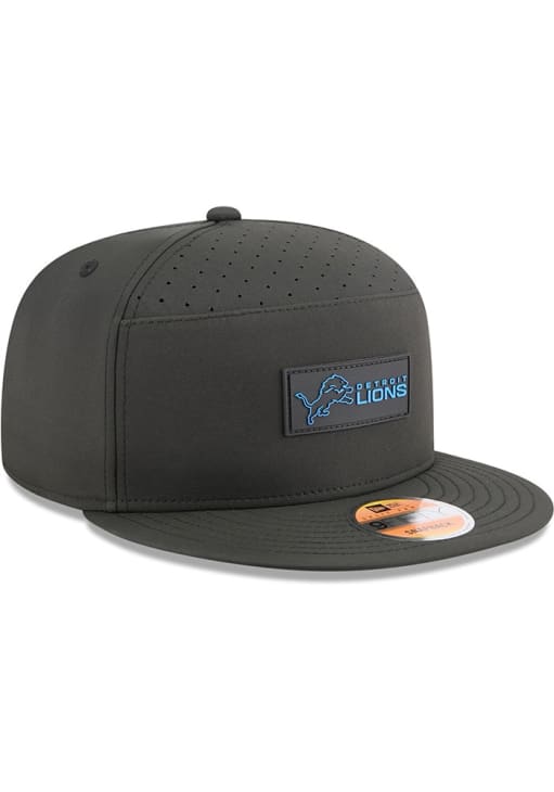 Detroit Lions New Era BLACK 2025 NFL Sideline 9FIFTY Split Panel