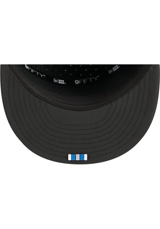 Detroit Lions New Era BLACK 2025 NFL Sideline 9FIFTY Split Panel