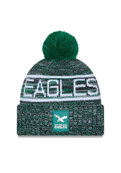 Philadelphia Eagles New Era GREEN 2025 NFL Sideline Cold Weather
