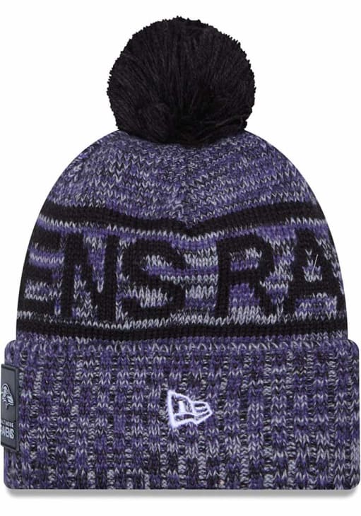 Baltimore Ravens New Era BLACK 2025 NFL Sideline Cold Weather
