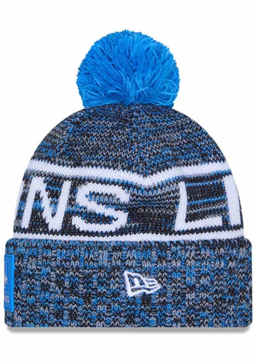 Detroit Lions New Era BLUE 2025 NFL Sideline Cold Weather  display picture 1