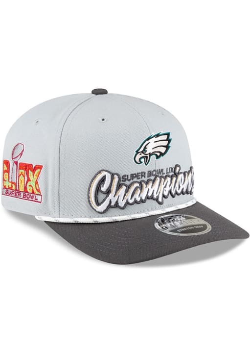 New Era Philadelphia Eagles GREY Super Bowl LIX Champs Locker Room