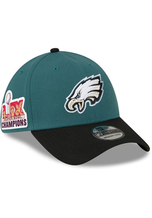 Philadelphia Eagles Mens Super Bowl LIX Champs Side Patch 39THIRTY