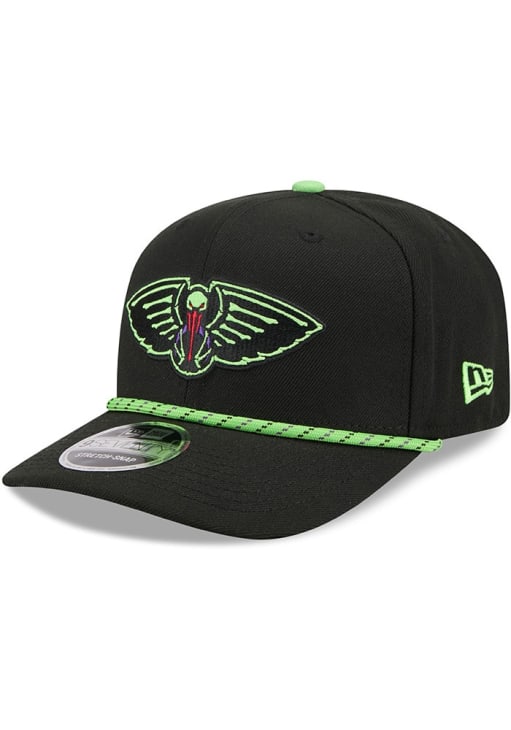 New Era New Orleans Pelicans BLACK 2025 City Edition Stretch