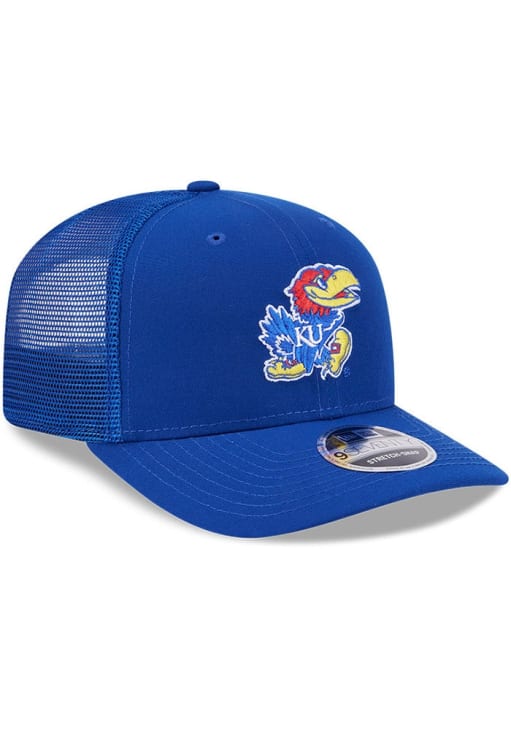 New Era Kansas Jayhawks BLUE Evergreen 9SEVENTY Stretch Snap