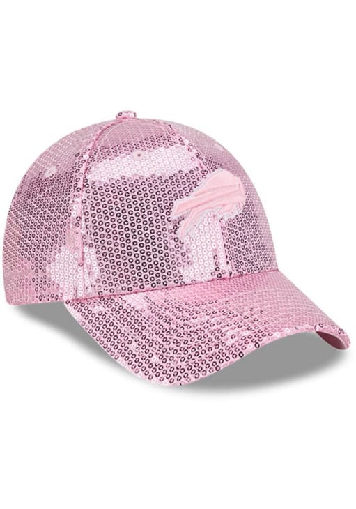 Buffalo Bills Sequin 9FORTY PINK New Era Youth Adjustable  display picture 3