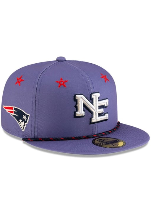 New England Patriots Mens 2025 NFL Rivalry 59FIFTY NAVY HEATHER