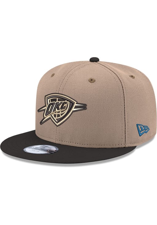 Oklahoma City Thunder JR 9FIFTY TAN New Era Youth Snapback Hat