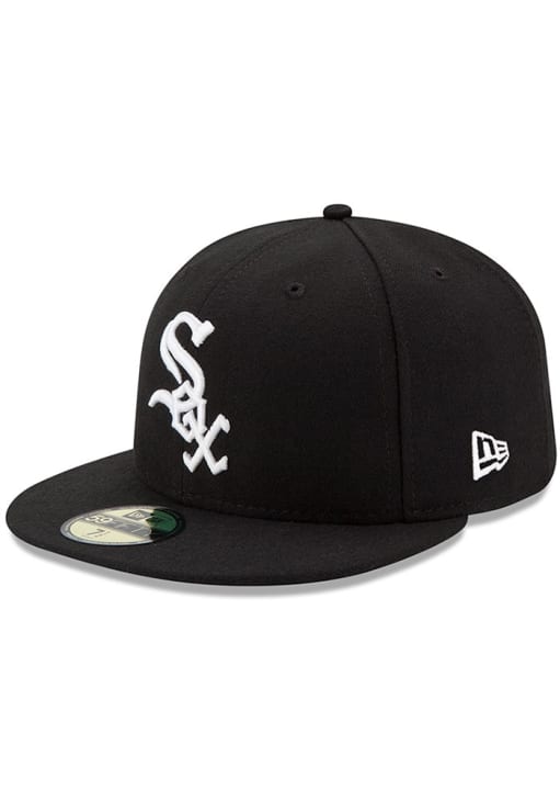 Chicago White Sox Mens AC Game 59FIFTY BLACK New Era Fitted Hat