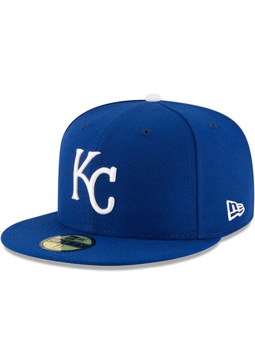 Kansas City Royals AC Game JR 59FIFTY BLUE New Era Youth Fitted