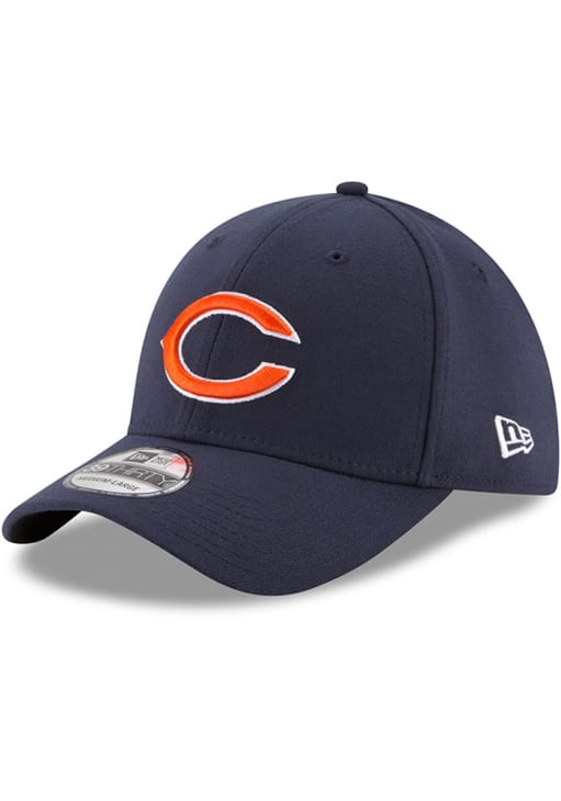New Era NFL Chicago Bears Training Football Hat Cap 39 Thirty Medium Unisex Blue CHICAGO BEARS 2024 NFL SIDELINE 39THIRTY FLEX FIT HAT - NAVY  main image 2
