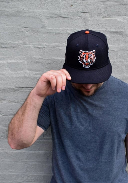 Detroit Tigers Mens 1957 Cooperstown Wool 59FIFTY BLUE New Era