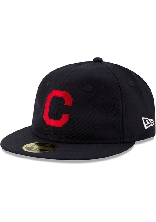 Cleveland Guardians Mens Sandlot 59FIFTY NAVY New Era Fitted Hat