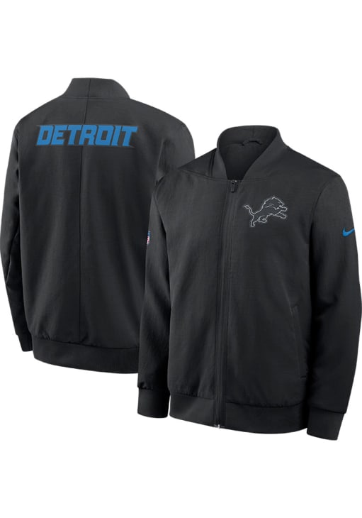 Nike Detroit Lions Mens SILVERGREY Sideline Rivalry Medium Weight
