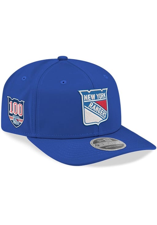 New Era New York Rangers ROYAL Centennial 9SEVENTY Stretch Snap