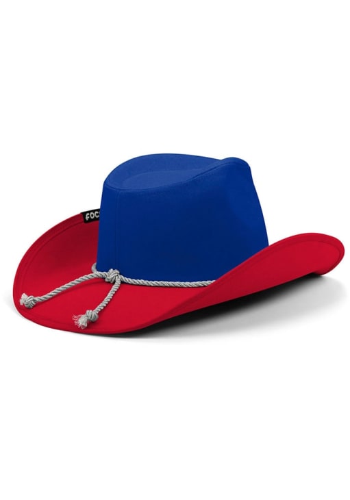 ?❤️ BUFFALO BILLS COWBOY HAT ❤️? Buffalo Bills White Rhinestone Logo Cowboy Hat FOCO main image 3