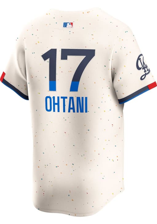 Shohei Ohtani Los Angeles Dodgers Mens IVORY City Connect Limited