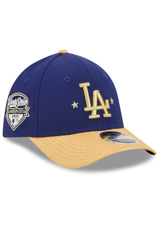 Los Angeles Dodgers Mens 2026 Gold Collection 39THIRTY M-Crown