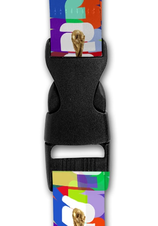 Logo Brands FIFA BLACK 2026 World Cup 2.5cm Double-Sided Lanyard
