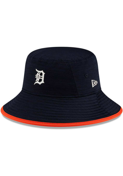 New Era Detroit Tigers NAVY Digitech Drawstring Bucket Hat - 61050971