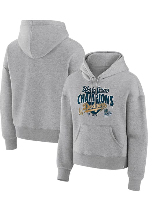 Los Angeles Dodgers Womens ATHLETICGREY 2025 World Series Los Angeles Dodgers Womens ATHLETICGREY 2025 World Series