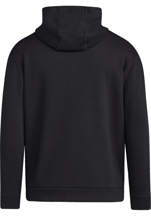 Adidas Nebraska Cornhuskers Mens BLACK Football Fleece Hoodie