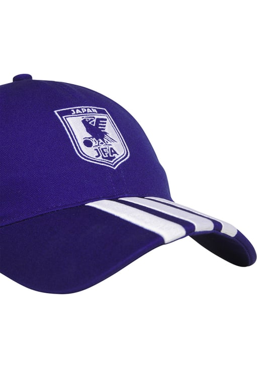 Adidas Japan National Team BLUE 3-Stripe Structured Adjustable Hat